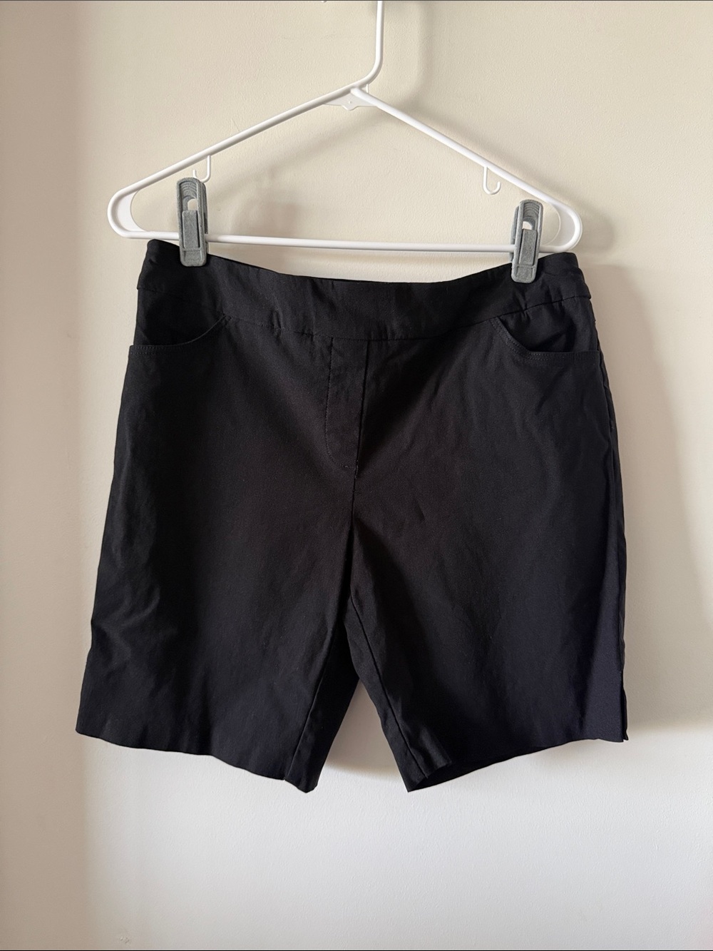EUC Tribal High Rise Pull-on Black Shorts